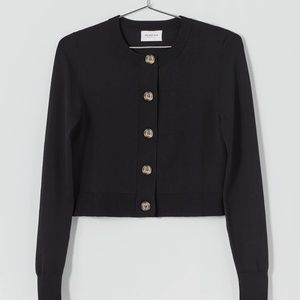 Who what wear yusra cropped cardigan